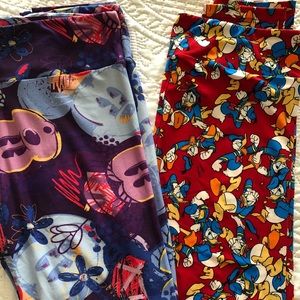 Lularoe TC Disney leggings